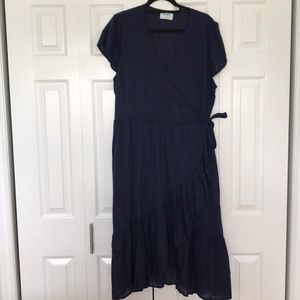 Old Navy Navy High Low Dress